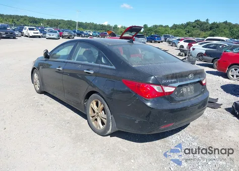 2013 Hyundai Sonata Limited from USA, damaged, VIN 5NPEC4AC7DH684616
